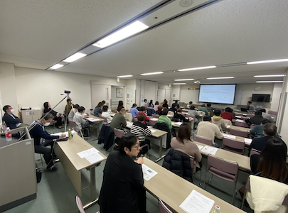 当日の会場の様子(取組み発表)